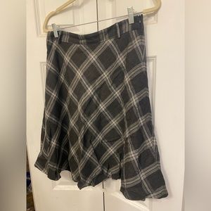 Zara 42% wool skirt